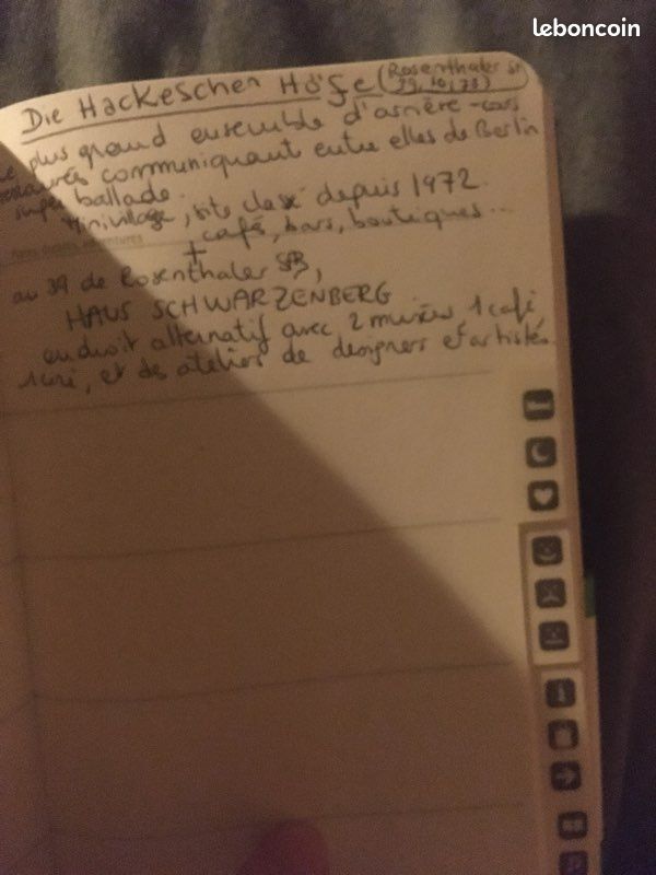 Carnet moleskine Berlin neuf (image 6)