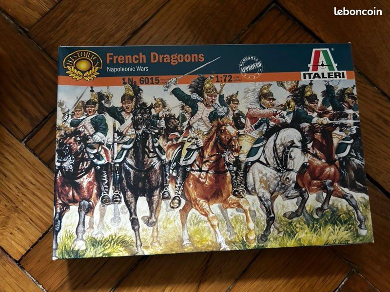 Lot figurines Italeri 1/72 époque Guerres Napoléoniennes (image 3)