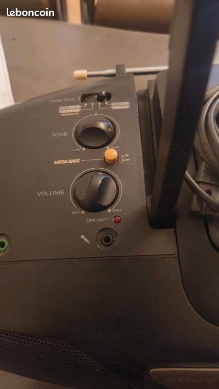 Poste radio,cd et double cassettes audio SONY (image 4)
