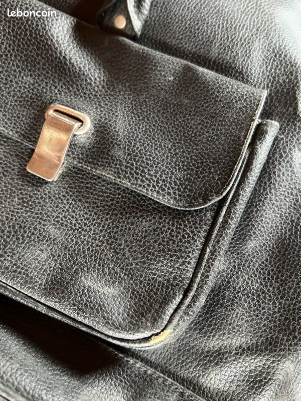 Sac paquetage cuir (image 8)