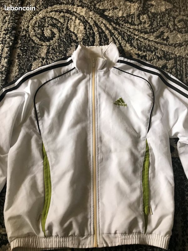 Gilet Adidas blanche 12 ans (image 1)