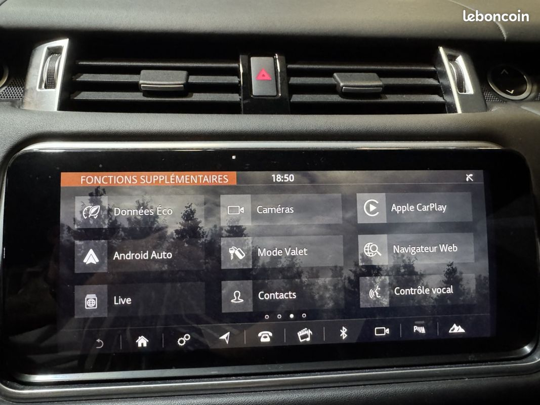 Land Rover Range Rover Sport (2) V8 5.0 575ch SVR Toit Ouvrant CARBONE Phase 2 (image 15)