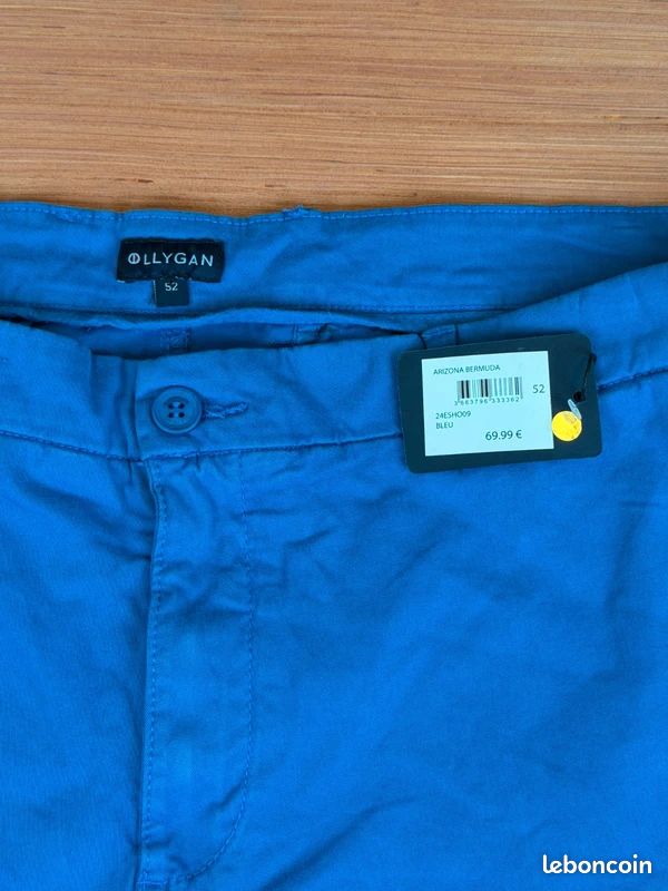 Short De Golf Fairway & Greene Homme – Bleu Clair, Taille 35, Neuf Avec étiquette