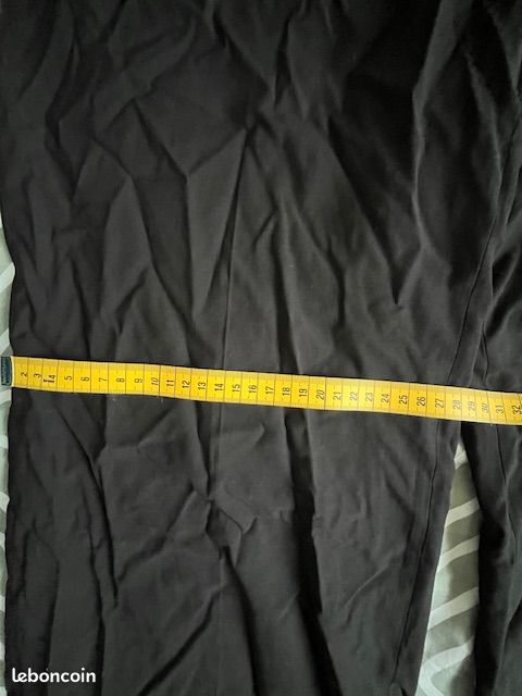 Pantalon léger large noir femme - T46 (image 9)