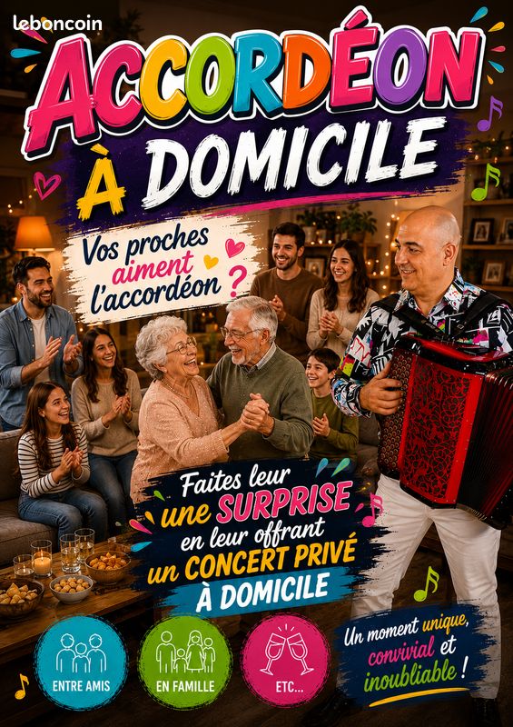 Accordeoniste et chanteur (image 2)