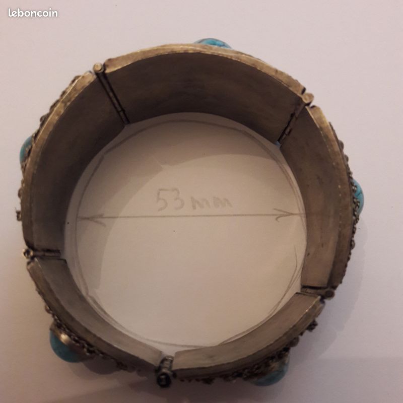 Bracelet Ancien D'Afrique Du Nord - Pièce Ethnique Et Historique