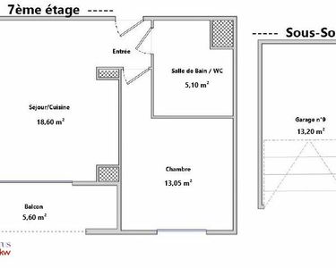 Appartement 170 000 € - 38 m²