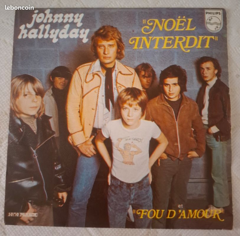 Johnny Hallyday 2 vinyles 45 tours (image 4)