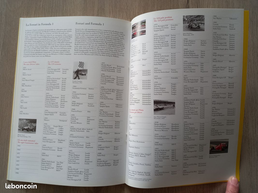 LA FERRARI YEARBOOK 1999 référence 1522/99 36 pages en italien et anglais (image 6)