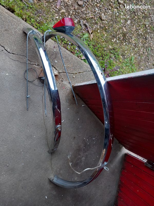 1 Paire Route Vélo Garde-Boue 700c 27'' Cyclisme avant Arrière FENDER Argent eBa