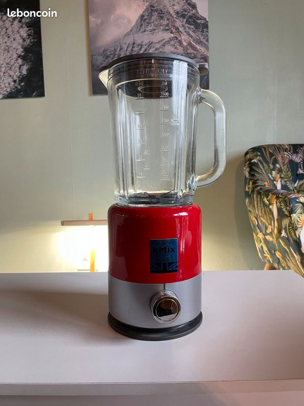 Blender Mixeur en Verre - Kenwood : smoothies, purées, soupes (image 1)