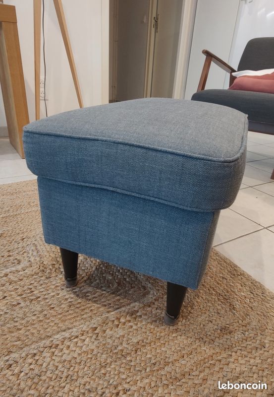 Repose pieds STRANDMON IKEA gris - Ameublement