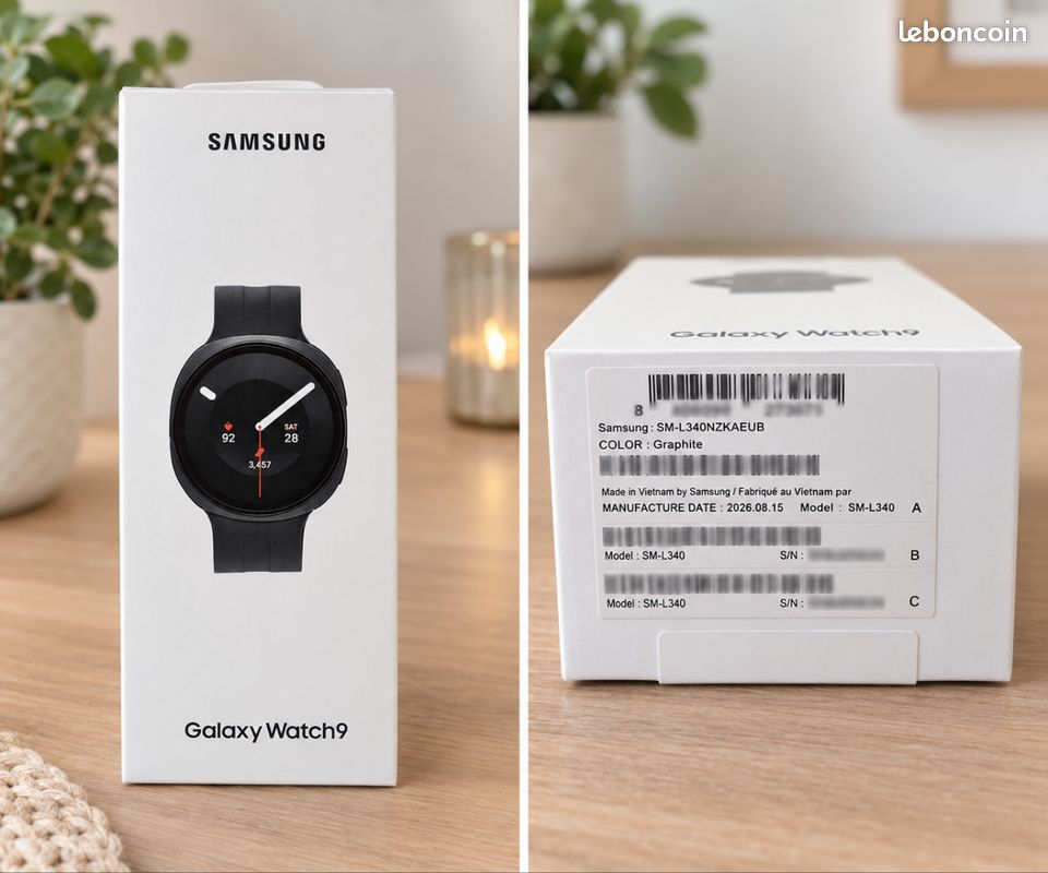 Galaxy watch 9 - neuve sous blister (image 1)