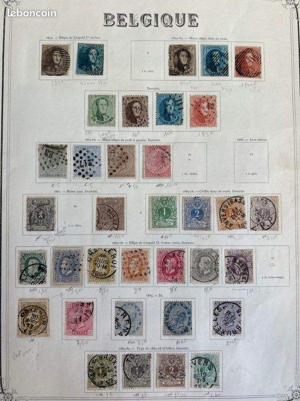 Collection De Timbres Classiques Du Monde 1850-1910 Dans Bel Album Ancien Schaubek - Lot 40249, Qualité Mixte