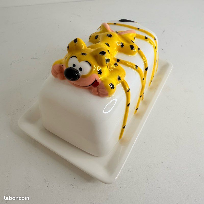 Marsupilami - beurrier salière et poivrière en porcelaine / Spirou (image 3)