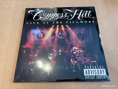 Cypress hill live 2 vinyles fillmore etat neuf sealed (image 1)