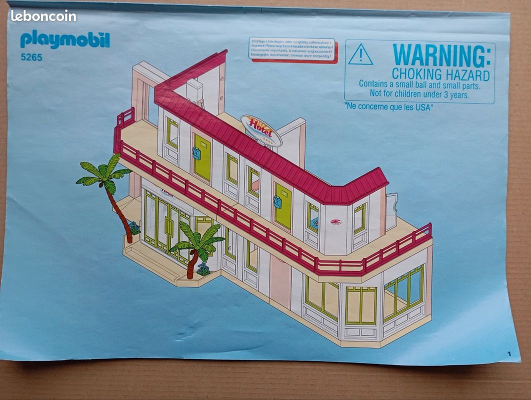 Playmobil 5265 Référence 159 - Accessoire Occasion Très Bon état