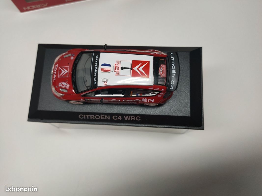 Norev Citroen C4 WRC #1 Loeb 1:43 In Box