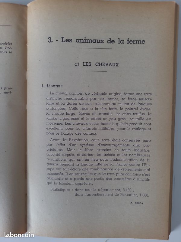 Chez nous il y a 100ans Ressource de la Franche comté 1947 (image 6)
