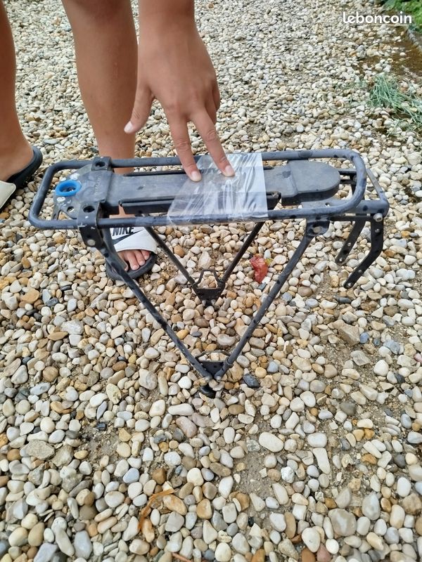 Siege vélo B'twin enfant + porte bagage Bclip (image 4)