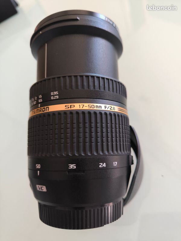 Objectif Tamron SP 17mm F/3.5 51B – Monture C/Y, Bon état