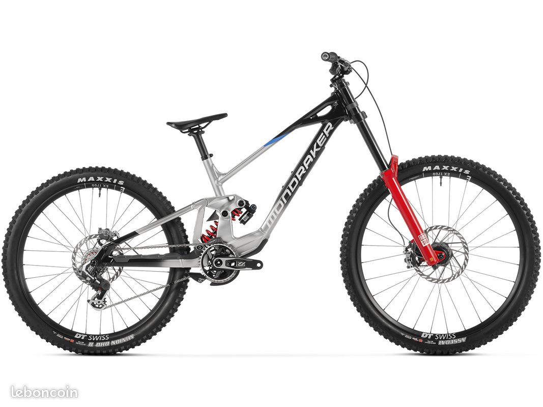 VTT Mondraker Summum RR Mullet XX DH AXS 7v carrera blue 29"/27,5" 2026 Couleur - Noir et métal, Ta (image 1)