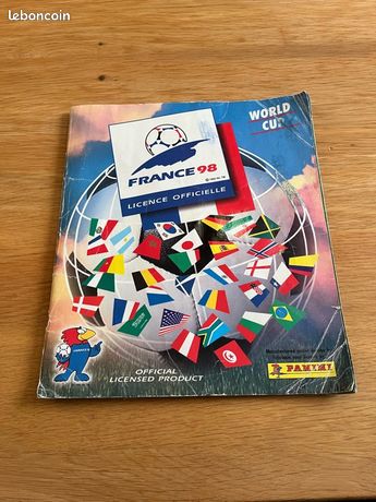 Album Autocollants Panini Coupe Du Monde 1998 France - Presque Complet (2 Autocollants Manquants)
