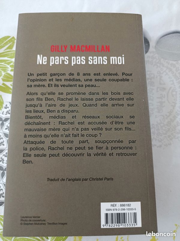 Ne pars pas sans moi de GILLY MACMILLAN (image 2)