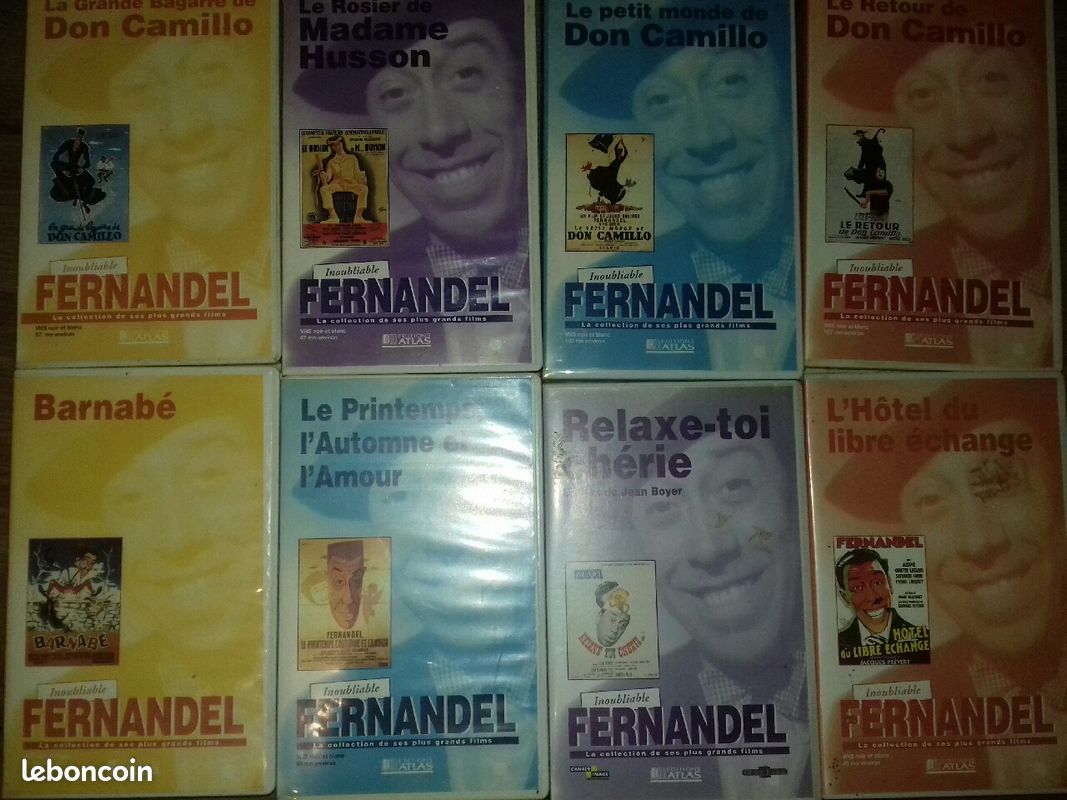Lot Vhs fernandel (image 1)