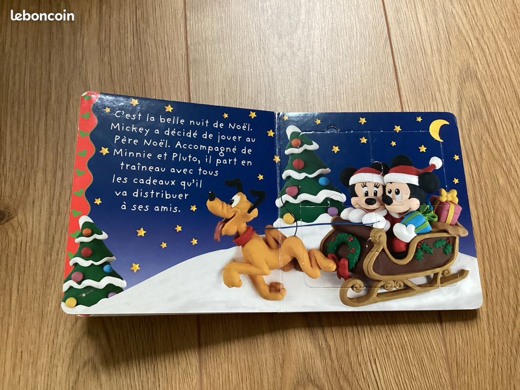 Livre puzzle Mickey fête Noël (image 6)