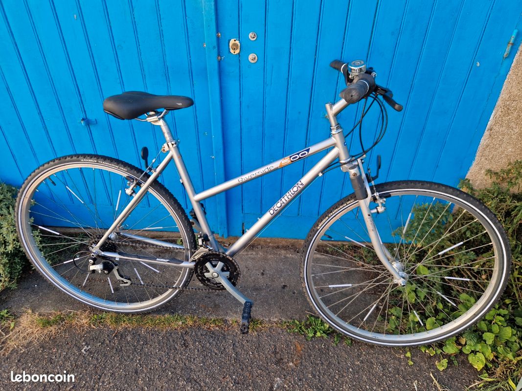 Decathlon Vtc Riverside 500 E Occasion Bicycle Velo Decathlon