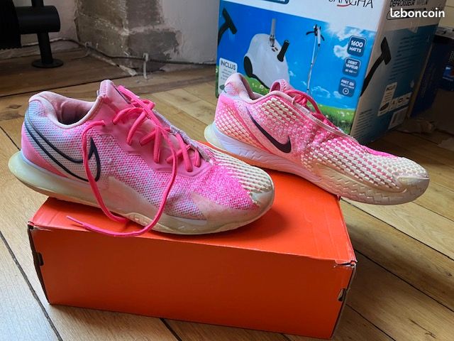 Chaussures de tennis Nike air zoom vapor cage 4 HC modèle NADAL P.44 (image 3)
