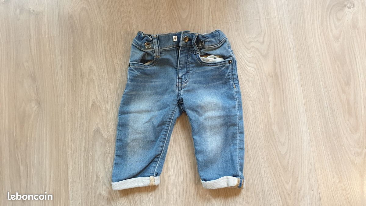 Lot 8 pantalons bébé 9mois (image 2)