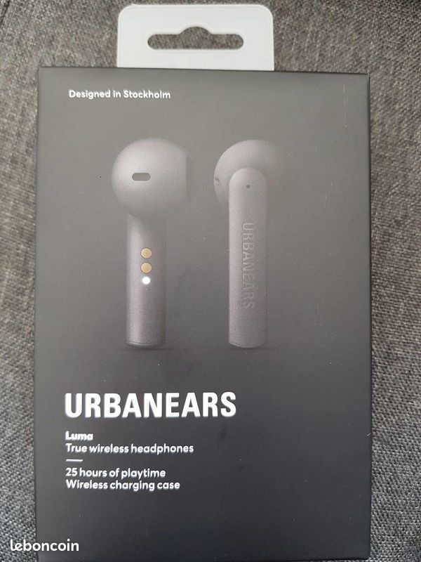 Ecouteur Urbanears Luma Noir, NEUF Photo, audio vidéo