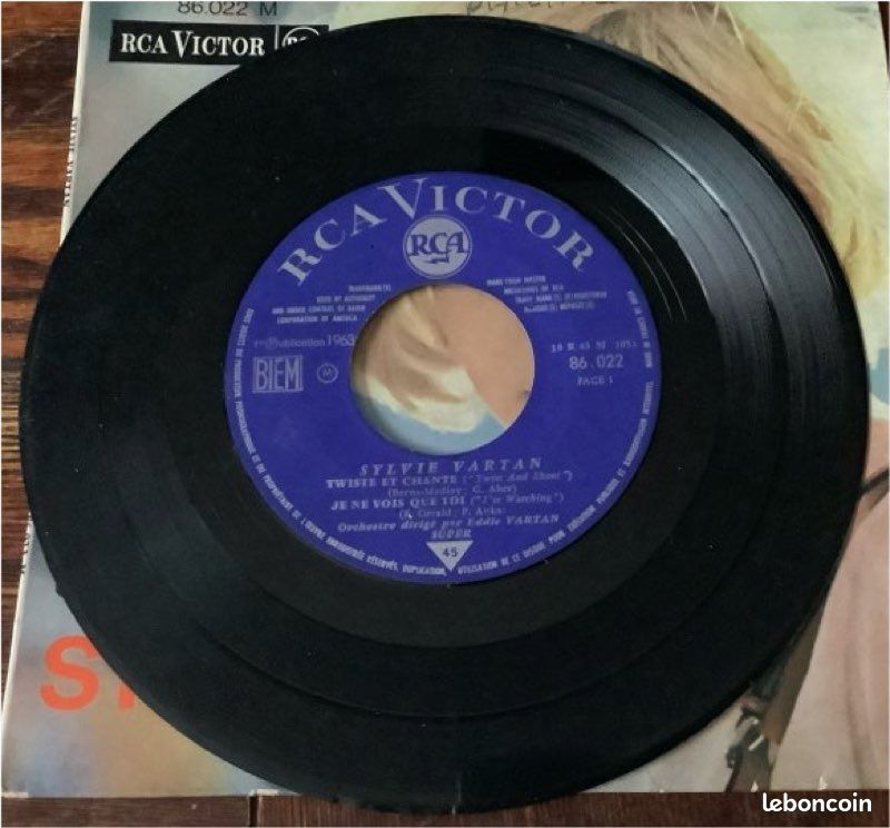 Twiste et chante 45 tours Sylvie Vartan (image 4)