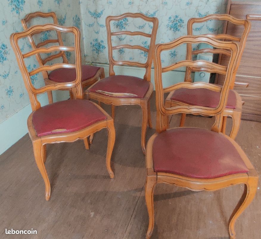 Chaise merisier (image 1)
