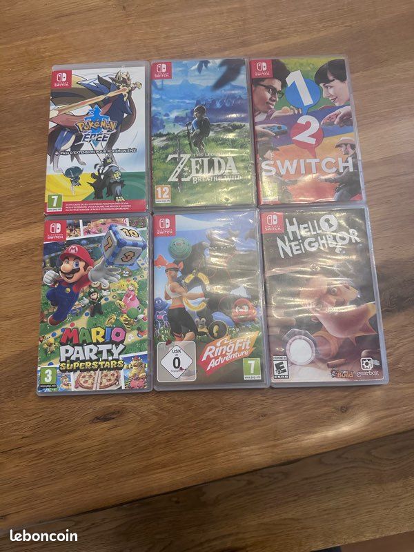Jeux Nintendo switch (image 1)
