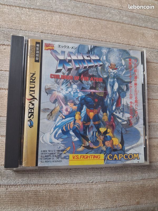 Prix de X-Men Children of the Atom sur Sega Saturn | Comparer les Prix en Loose, Complet, Neuf