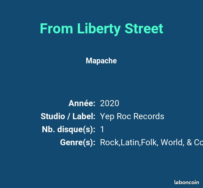 From Liberty Street - Mapache (image 2)