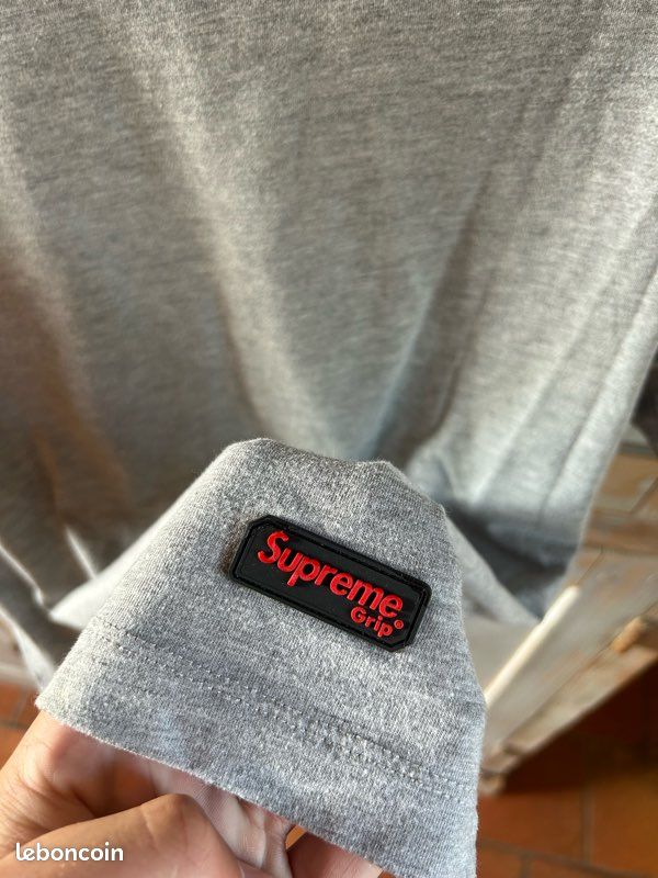 T-shirt suprême Grip homme gris taille S Vêtements