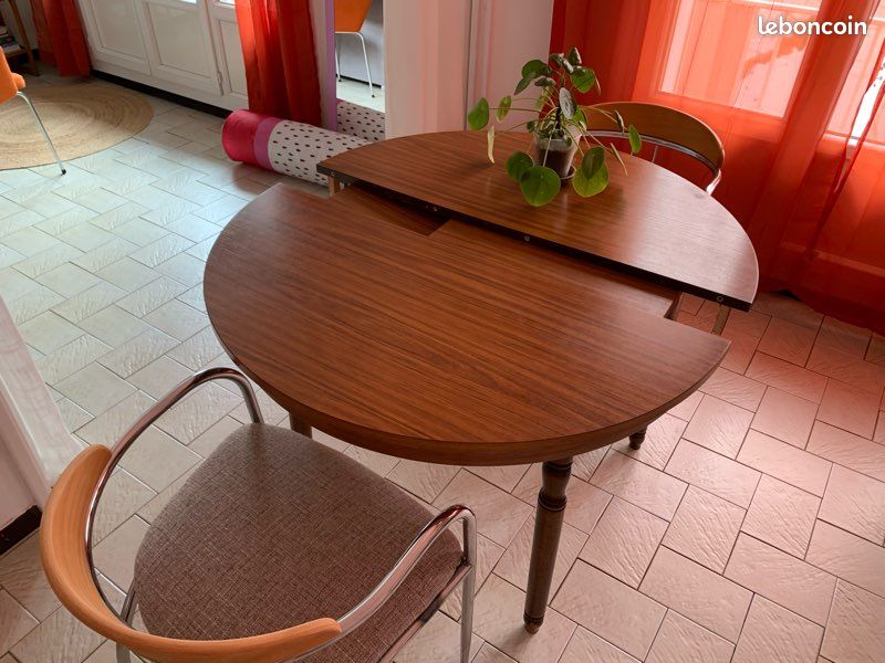 Table ronde extensible - 4 à 6 personnes (image 9)