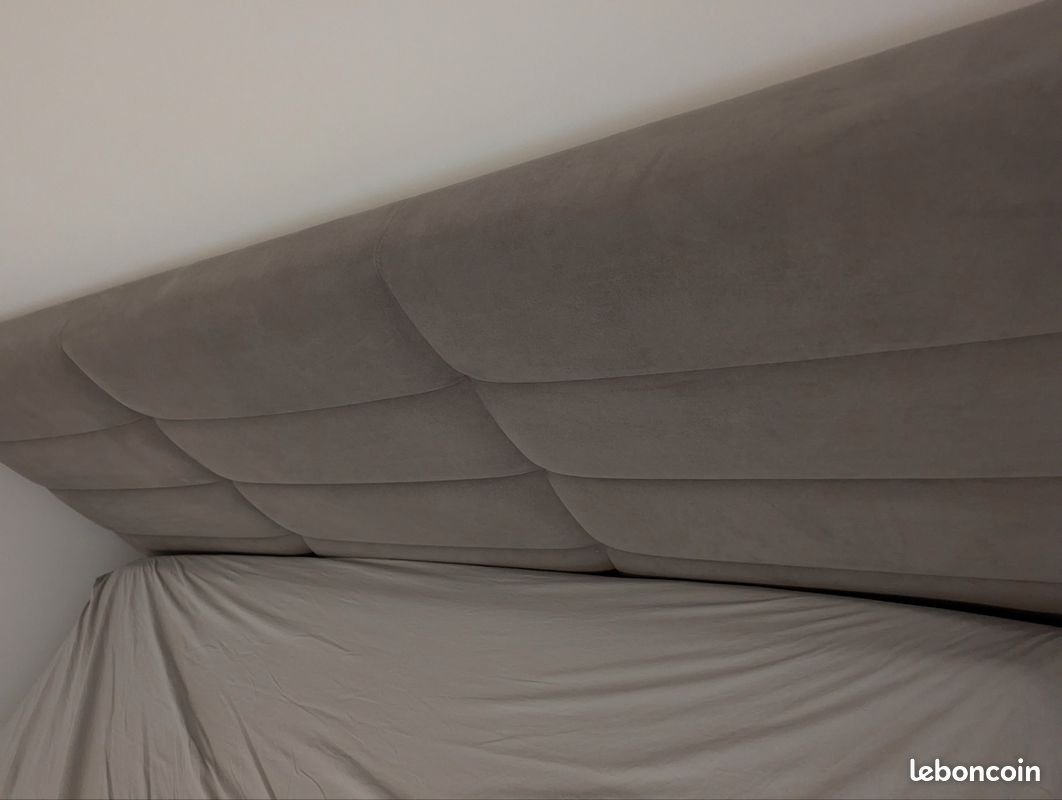 Lit guy laroche matelas emma comme neuf (image 3)