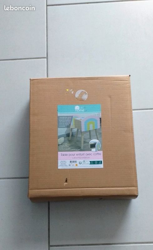 Table pour enfant avec coffre Déclic home (image 3)