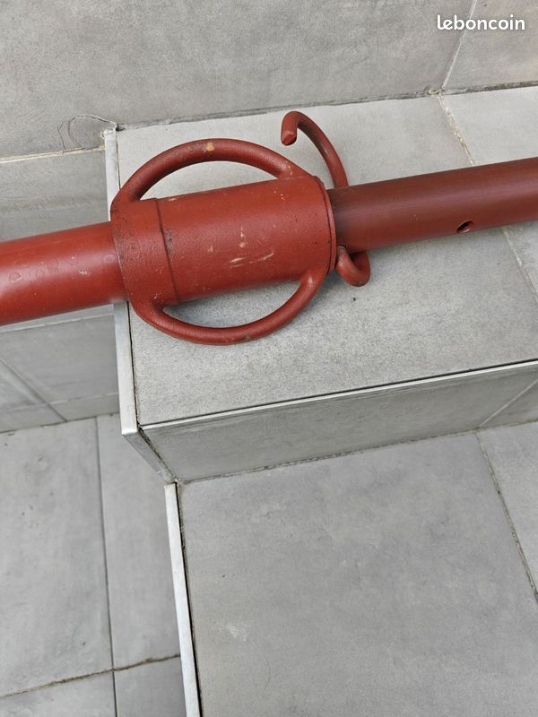 Lot de 6 étais de maçon réglables acier – Jusqu'à 2,90 m – Robustes (image 1)