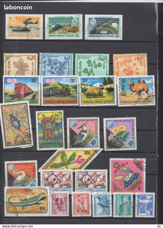 Mongolie 100 Timbres Divers - Collection Pour Philatélistes Prophila