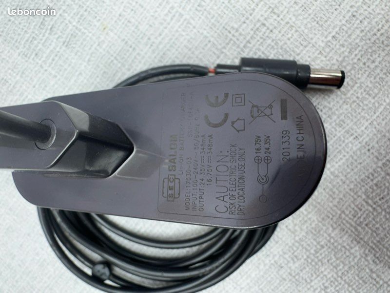 Chargeur aspirateur Dyson DC30 / DC31 / DC34 / DC35 / DC43 / DC44 / DC45 - 3 (image 5)