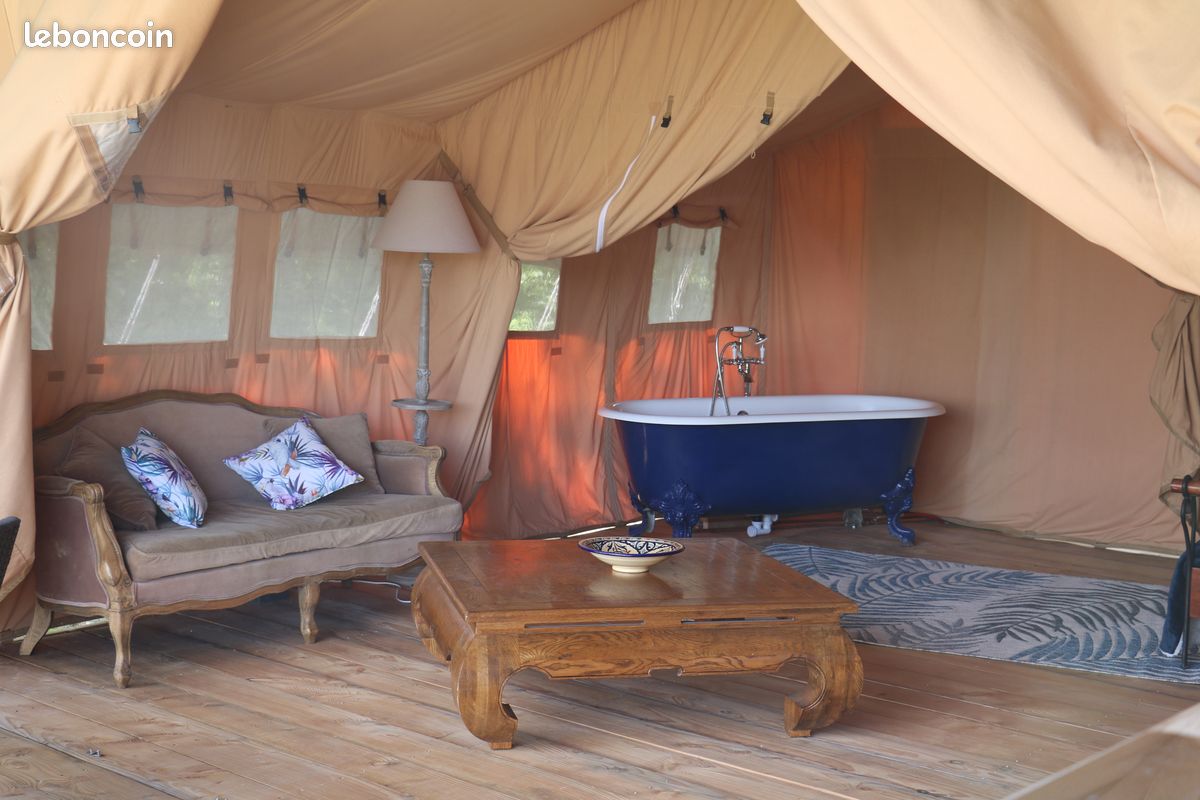 Tente Safari luxe, une nuit Cassiopée pour 2 (image 2)
