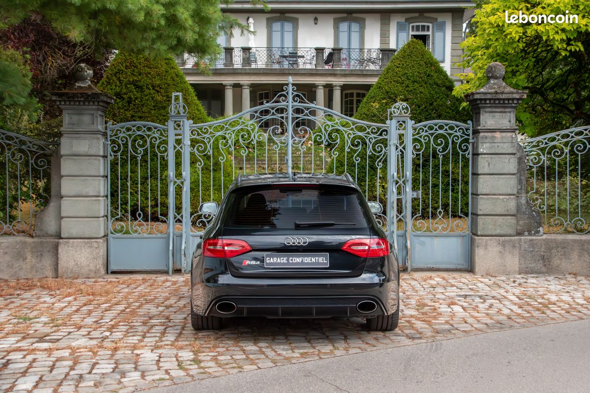 Audi RS4 Avant (B8) 4.2 TFSI V8 450ch *Châssis Sport Plus / Sièges électriques chauffants à mémoire / Différentiel quattro Sport / Feux dynamiques / Radars + Caméra (image 14)