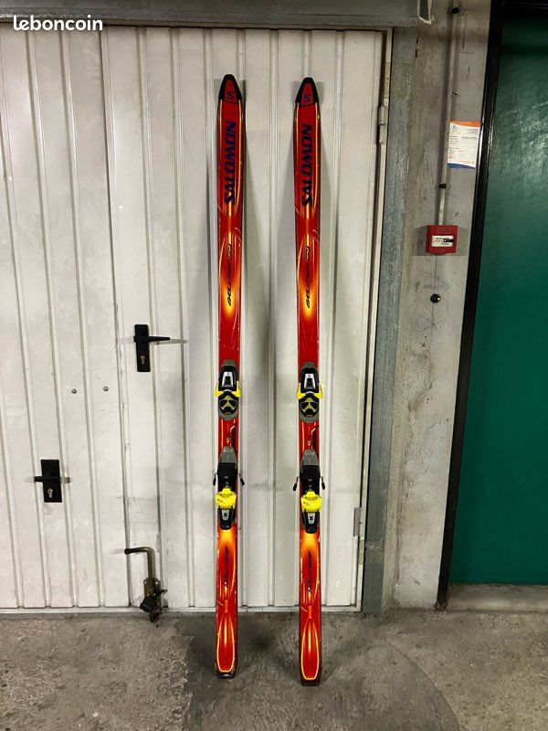 salomon evolution 7100 skis RS 7 w/ Prolink Access A performance skating ski that delivers smooth glide and stable Salomon QST 100 Skis –