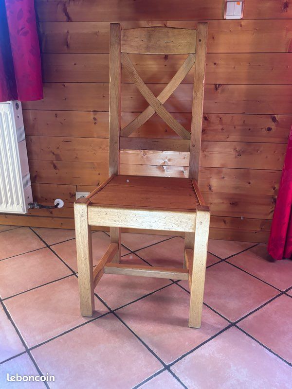 Vend chaises en chêne (image 4)